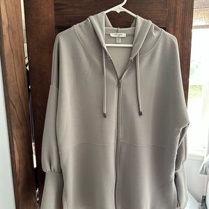 Studio Light Gray Knit Top